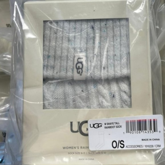 Ugg Shayne Tall Rainboot Socks - Picture 4 of 4